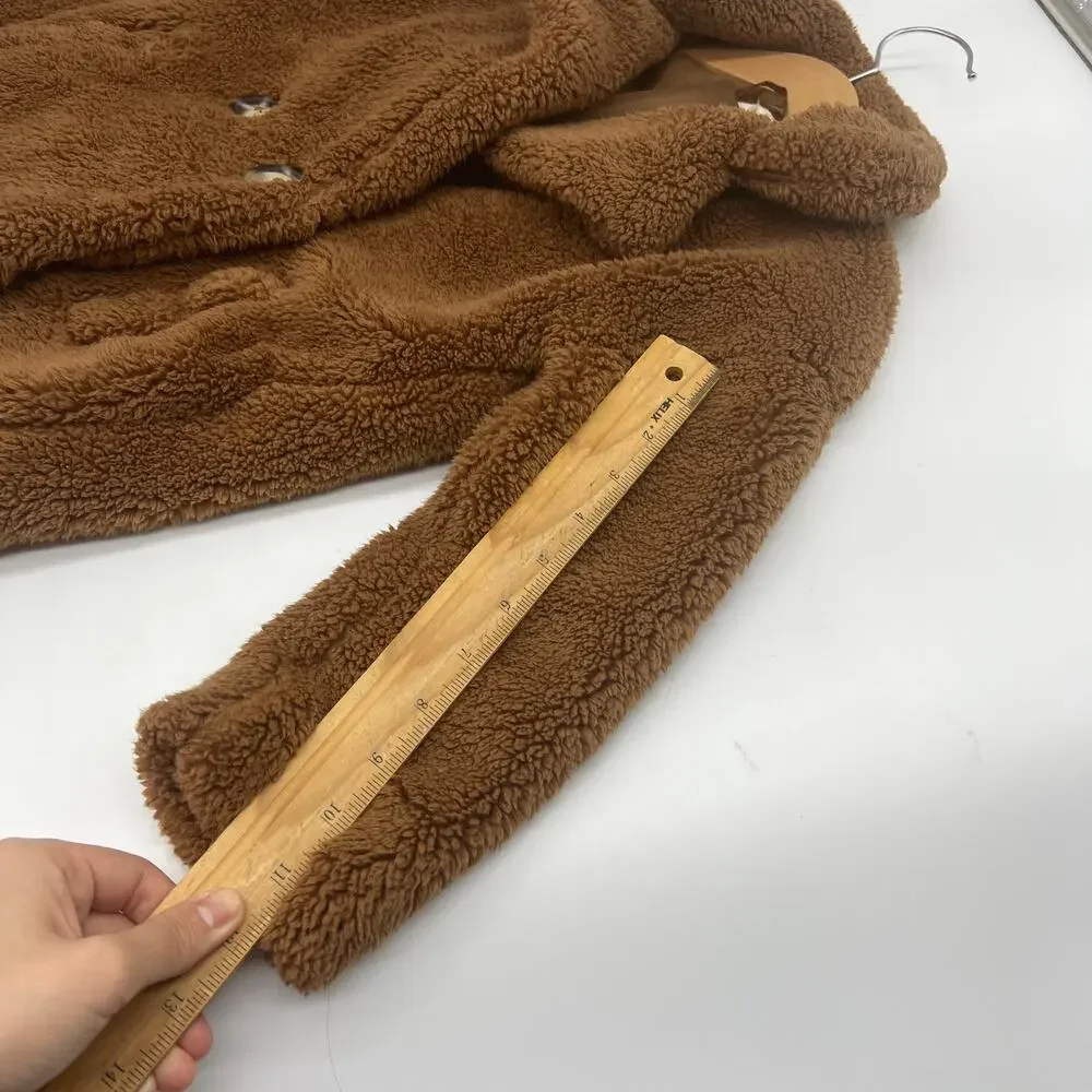 Jessica Simpson Plush Teddy Faux Fur Jacket Size 4T